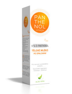 Panthenol Omega Tělové máslo aloe vera 9 % 250 ml