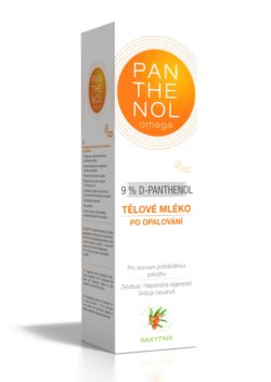 Panthenol Omega Tělové máslo rakytník 9 % 250 ml