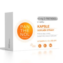 Panthenol Omega Kapsle 40 mg 60 kapslí