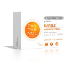 Panthenol Omega Kapsle 40 mg 60 kapslí