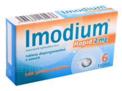 Imodium - IMODIUM RAPID 2MG perorální TBL DIS 6