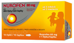 Nurofen - NUROFEN PRO DĚTI 60MG čípek 10