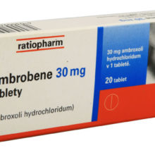 Ambrobene - AMBROBENE 30MG neobalené tablety 20