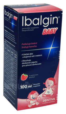 Ibalgin - IBALGIN BABY 100MG/5ML perorální SUS 100ML