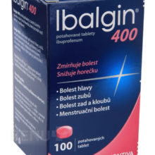 Ibalgin - IBALGIN 400 400MG potahované tablety 100