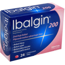 Ibalgin - IBALGIN 200 200MG potahované tablety 24