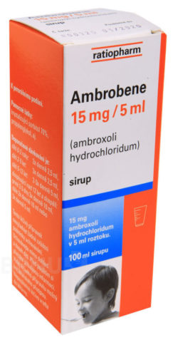 Ambrobene - AMBROBENE 15MG/5ML sirup 100ML