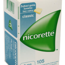 Nicorette - NICORETTE CLASSIC GUM 2MG léčivé žvýkací gumy 105
