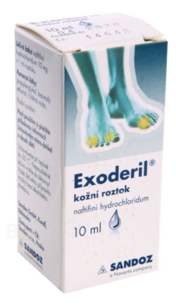 Exoderil - EXODERIL 10MG/ML kožní podání SOL 1X10ML