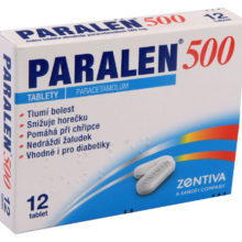 Paralen - PARALEN 500 500MG neobalené tablety 12