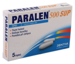 Paralen - PARALEN 500 SUP 500MG čípek 5