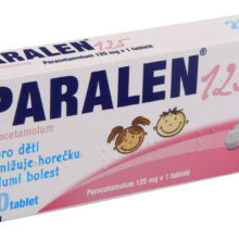 Paralen - PARALEN 125 125MG neobalené tablety 20