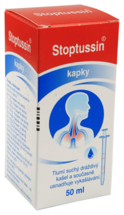 Stoptussin - STOPTUSSIN 40MG/ML+100MG/ML perorální GTT SOL 50ML + PIP