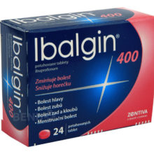 Ibalgin - IBALGIN 400 400MG potahované tablety 24