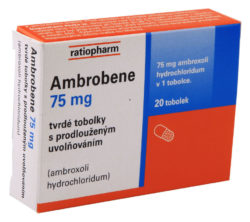 Ambrobene - AMBROBENE 75MG tvrdé tobolky s prodlouženým uvolňováním 20