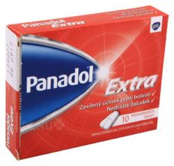 Panadol - PANADOL EXTRA 500MG/65MG potahované tablety 10