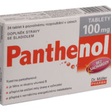 Panthenol - Dr.Müller Panthenol 100 mg 24 pastilek