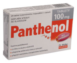Panthenol - Dr.Müller Panthenol 100 mg 24 pastilek