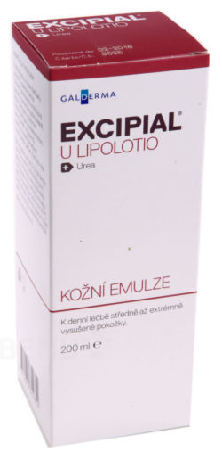 Excipial - EXCIPIAL U LIPOLOTIO 40MG/ML kožní podání EML 200ML