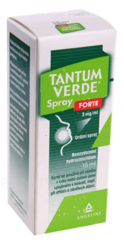 Tantum Verde - TANTUM VERDE SPRAY FORTE 3MG/ML sprej 15ML