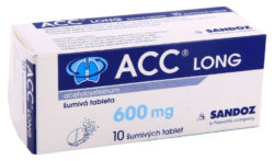 ACC - ACC LONG 600MG šumivá tableta 10