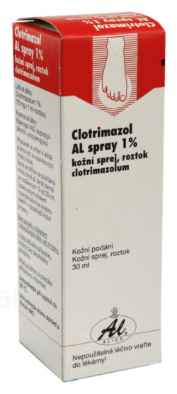 Clotrimazol - CLOTRIMAZOL AL SPRAY 1% 0