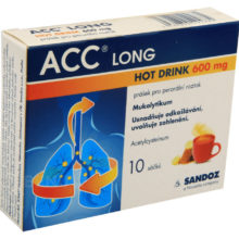 ACC - ACC LONG HOT DRINK 600MG perorální PLV SOL 10