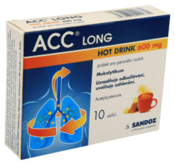 ACC - ACC LONG HOT DRINK 600MG perorální PLV SOL 10