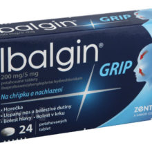 Ibalgin - IBALGIN GRIP 200MG/5MG potahované tablety 24