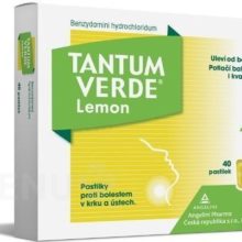 Tantum Verde - TANTUM VERDE LEMON 3MG pastilka 40