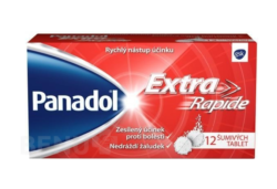 Panadol - PANADOL EXTRA RAPIDE 500MG/65MG šumivá tableta 12 I