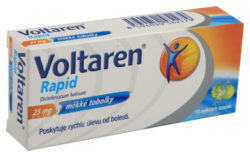 Voltaren - VOLTAREN RAPID 25MG měkké tobolky 10 I