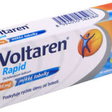 Voltaren - VOLTAREN RAPID 25MG měkké tobolky 20 I