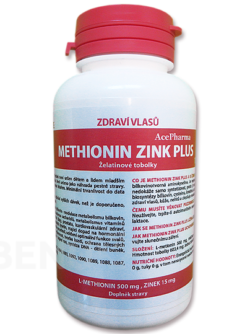 AcePharma - Methionin zink PLUS cps.100x500/15