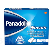 Panadol - PANADOL NOVUM 500MG potahované tablety 12 I