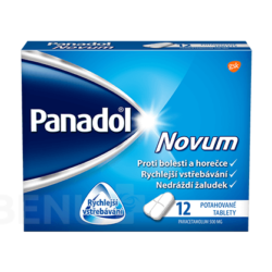 Panadol - PANADOL NOVUM 500MG potahované tablety 12 I