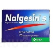 Nalgesin - NALGESIN S 275MG potahované tablety 20X1 II