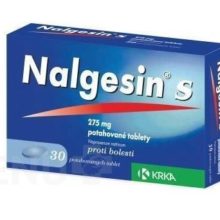 Nalgesin - NALGESIN S 275MG potahované tablety 30X1 II