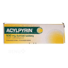 Acylpyrin - ACYLPYRIN 500MG šumivá tableta 15