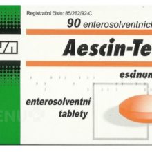 Aescin - AESCIN-TEVA 20MG enterosolventní tableta 90