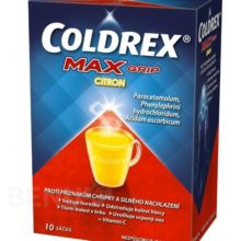 Coldrex - COLDREX MAXGRIP CITRON 1000MG/10MG/40MG perorální PLV SOL SCC 10