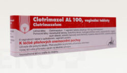 Clotrimazol - CLOTRIMAZOL AL 100 100MG vaginální TBL 6