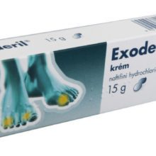 Exoderil - EXODERIL 10MG/G krém 15G