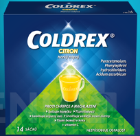 Coldrex - COLDREX HORKÝ NÁPOJ CITRON 750MG/10MG/60MG perorální PLV SOL SCC 14