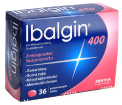 Ibalgin - IBALGIN 400 400MG potahované tablety 36