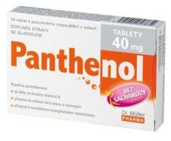 Dr.Müller Panthenol tablety 40mg tbl.24