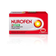 Nurofen - NUROFEN RAPID 400 MG CAPSULES 400MG měkké tobolky 10 I