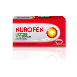 Nurofen - NUROFEN RAPID 400 MG CAPSULES 400MG měkké tobolky 10 I