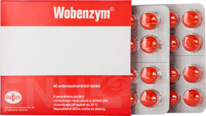 Wobenzym - WOBENZYM enterosolventní tableta 40 II