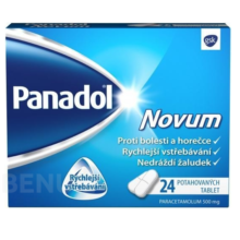 Panadol - PANADOL NOVUM 500MG potahované tablety 24 I